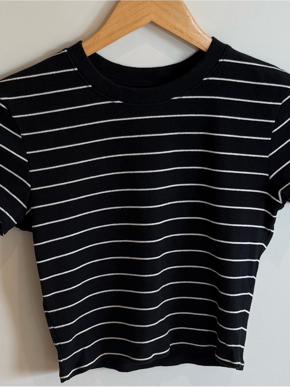 Brunette The Label ribbed T, S/M - Picture 2 of 10